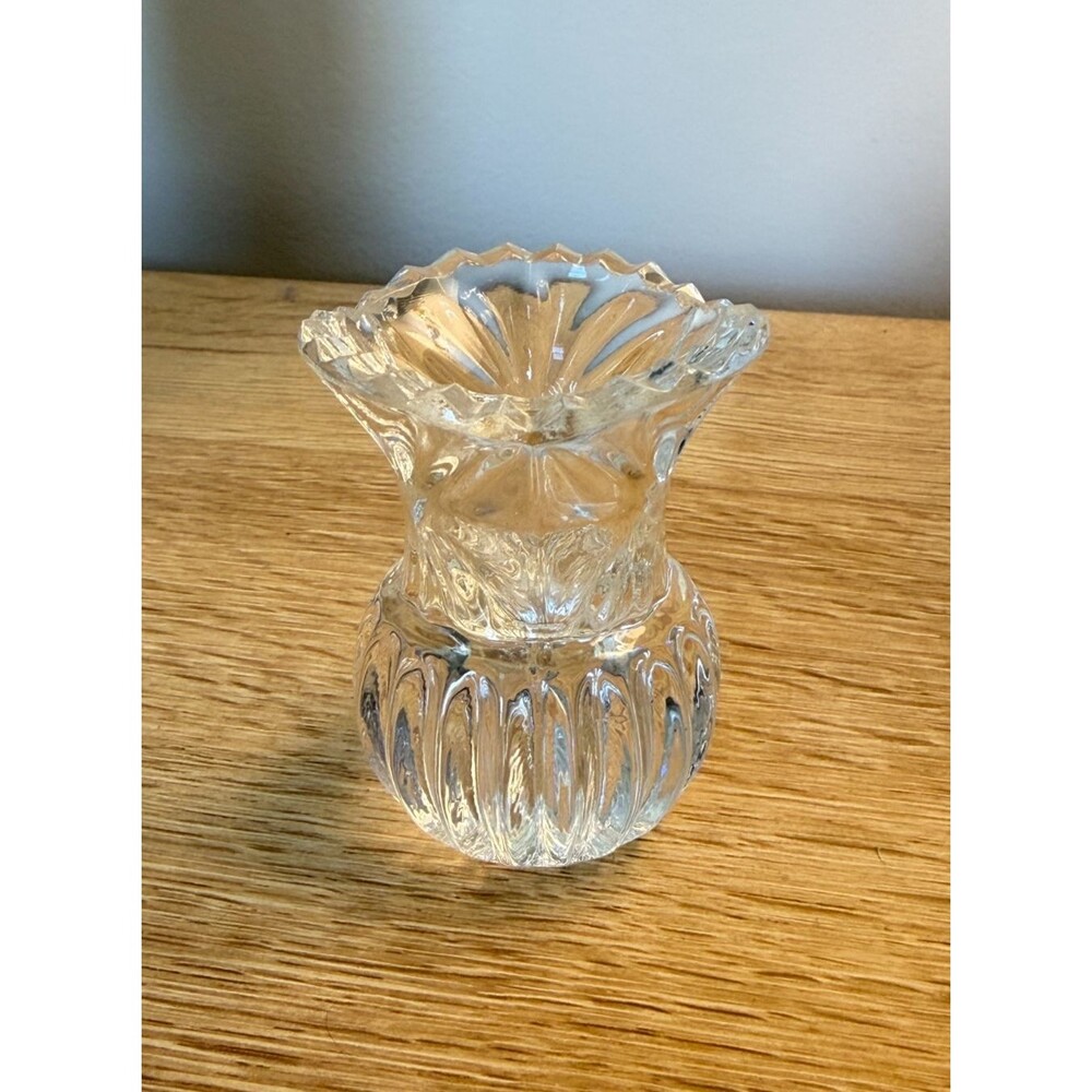 VTG Toothpick Holder Made from Cut Glass